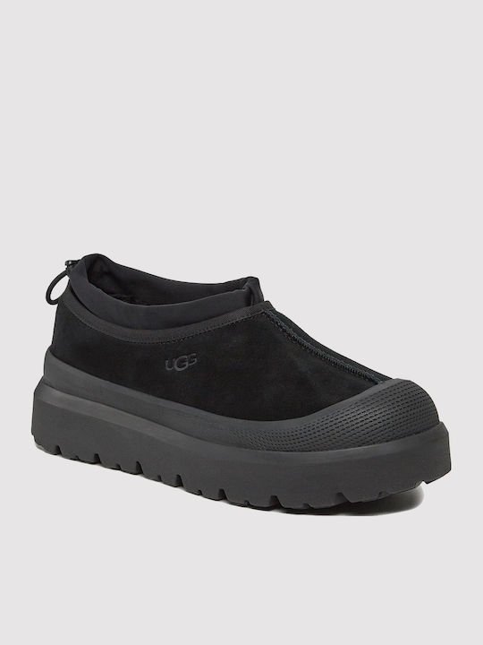 Tasman Weather Hybrid Suede Black Men's Boots Waterproof