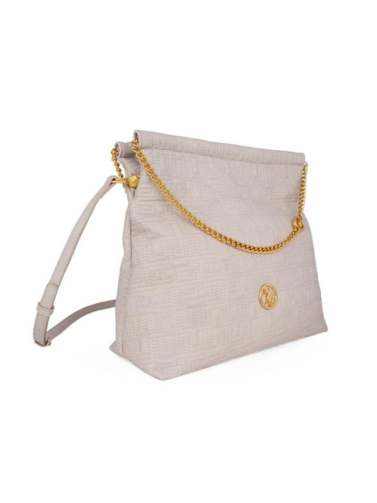 U.S. Polo Assn. Women's Bag Shoulder White