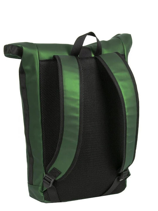 New Rebels Mart New York Σακίδιο Πλάτης Αδιάβροχο 21l Laptop 15 6" Metallic Groen
