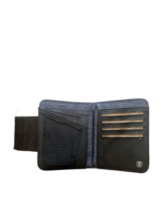Small Men's Wallet Cards with RFID Gray