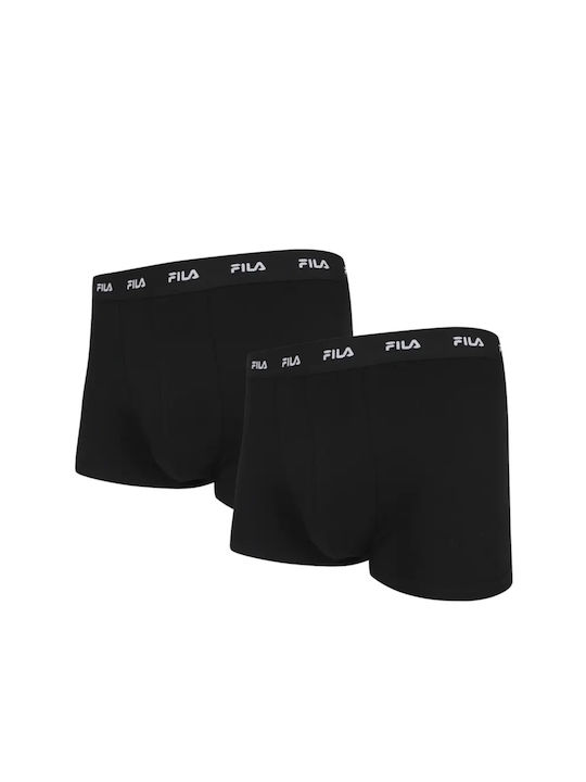 Fila Herren-Boxershorts 2Packung black