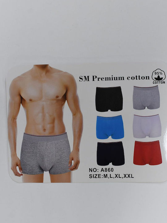 Herren Boxershorts Red 1Packung