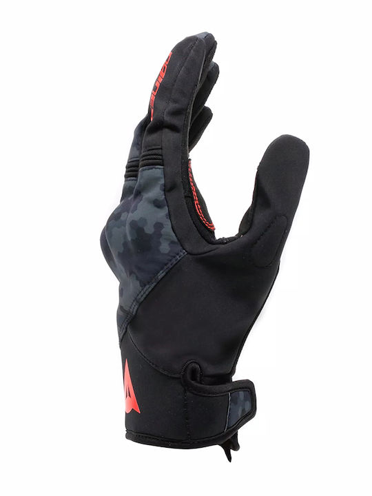 Dainese Intrepyd Summer Men's Motorcycle Gloves Waterproof Black/Grey Camo