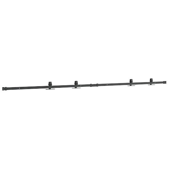 Vidaxl Office Sliding Door Kit 213 cm Carbon Steel
