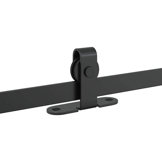 Vidaxl Office Sliding Door Kit 213 cm Carbon Steel