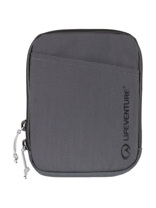 Travel Halter Herren Geldbörse Reise mit RFID Gray