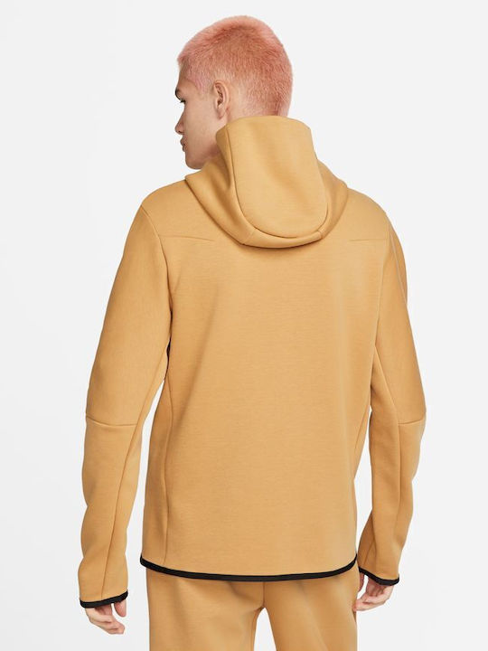 Sportswear Tech Fleece Cardigan with Hood Orange/Black