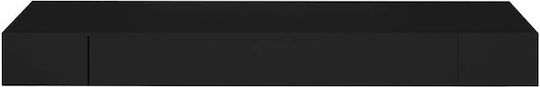 Black Wall Shelf 80x25x8cm