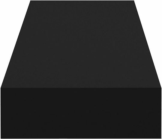 Black Wall Shelf 80x25x8cm