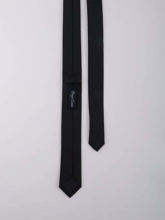 Diego Conte Men's Tie in Black Color