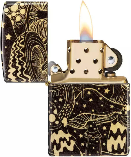 Zippo Brichetă Flacără Rezistent la vânt în culoarea Bronz