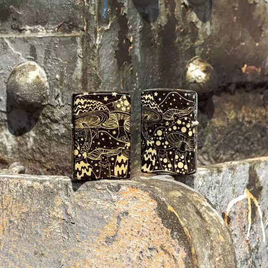 Zippo Brichetă Flacără Rezistent la vânt în culoarea Bronz
