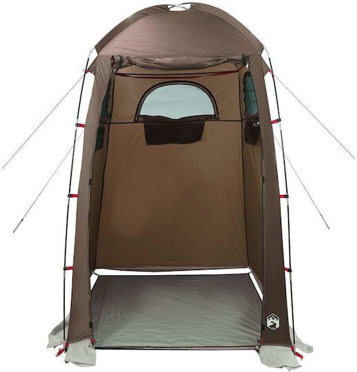 vidaXL Σκηνή Camping Τουαλέτας Καφέ 150x150x230εκ.