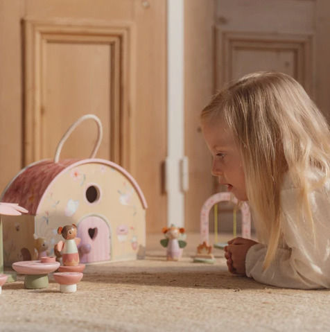 Little Dutch Fairy Garden Ξύλινο Κουκλόσπιτο 21.8εκ.