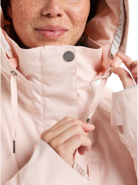 Roxy Billie ERJTJ03483-MEB0 Feminin Jachetă pentru Schi & Snowboard Roz