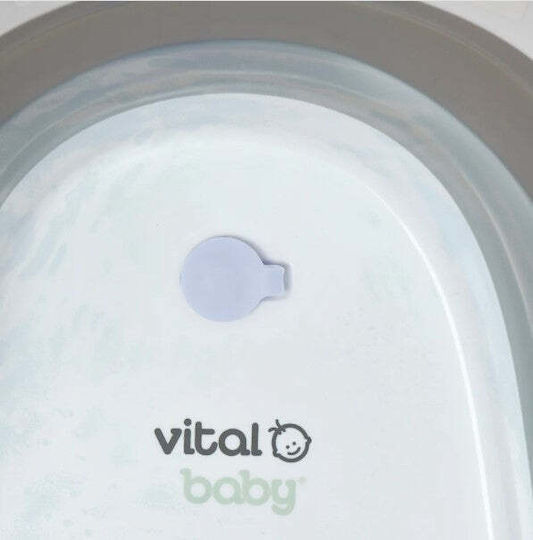 Vital Baby Сгъваема Бебешка Вана Сив