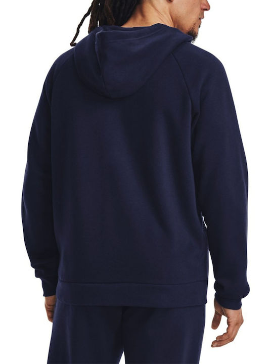 Under Armour Rival Dark Blue with Hood