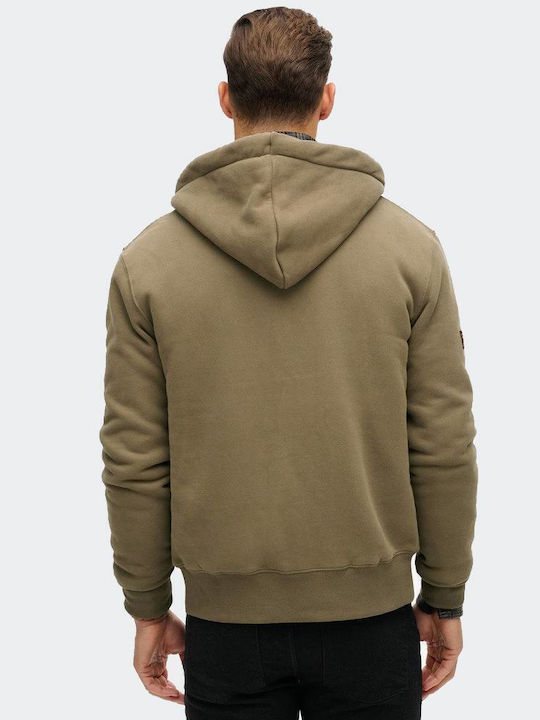 Superdry Green with Hood