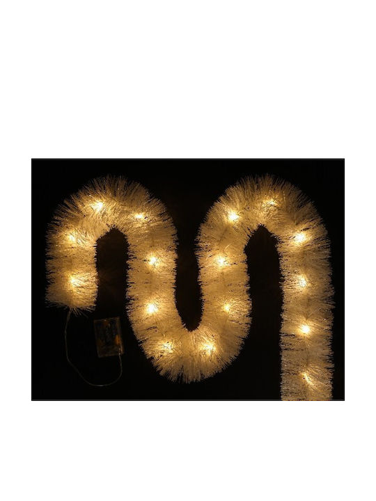 Jumi Crăciun Ghirlande Iluminată Alb 1buc