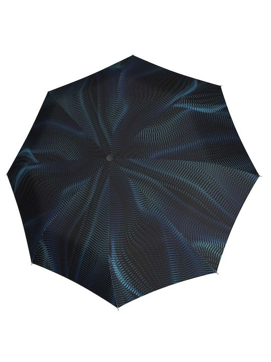 Knirps T Series Automatic Umbrella Compact Navy Blue