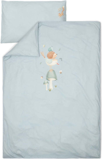 Little Dutch Baby Duvet Cover Little Dutch Denim Blue Denim Blue 100x140cm