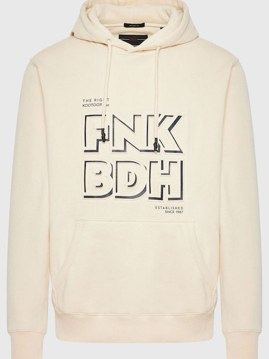 Sweatshirt mit Kapuze Beige