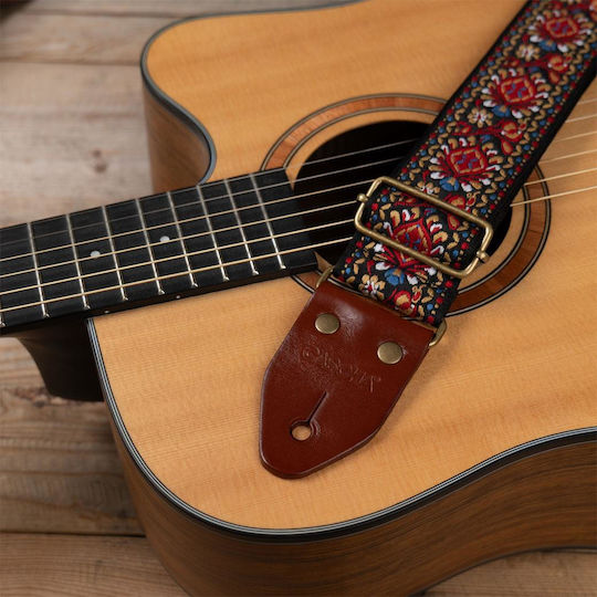 Cascha Gurt für Gitarre / Bass Rot
