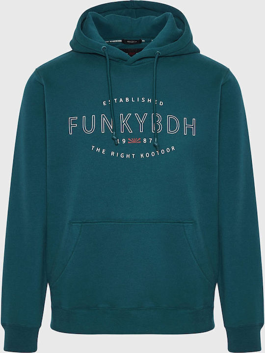 Sweatshirt mit Kapuze Grün