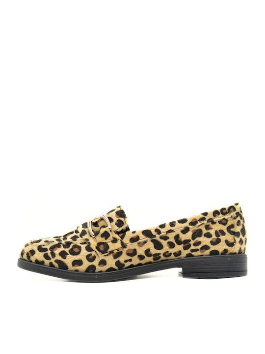 Γυναικεία Loafers σε Μπεζ Χρώμα