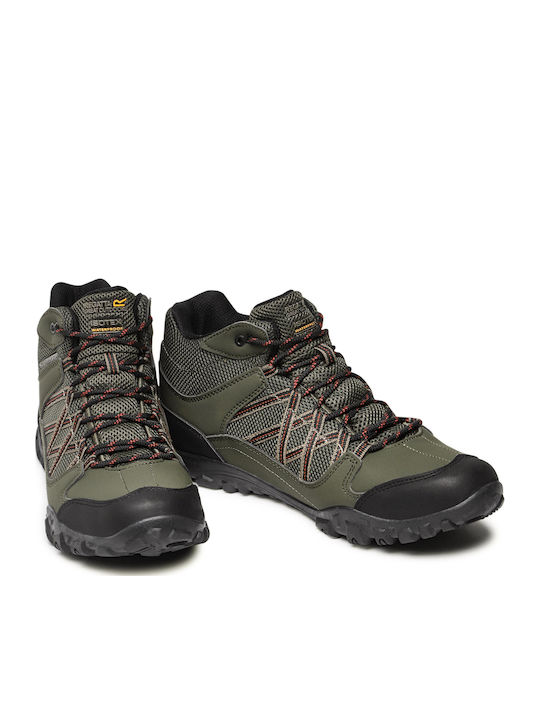 Regatta Edgepoint Iii Мъжки Waterproof Зелен
