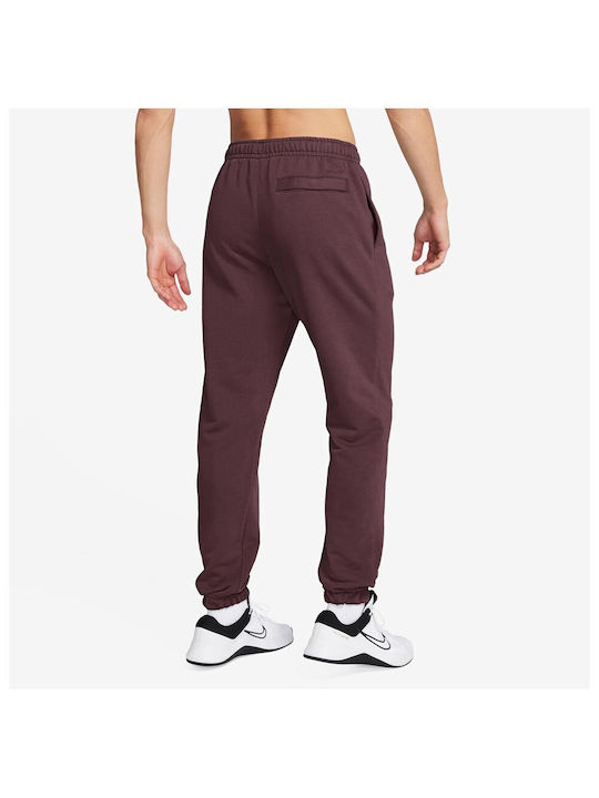 Nike Swoosh Dri-Fit Pantaloni Jogger Burgundy