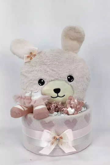 Dama Koupa Χειροποίητο Diaper Cake για Κορίτσι