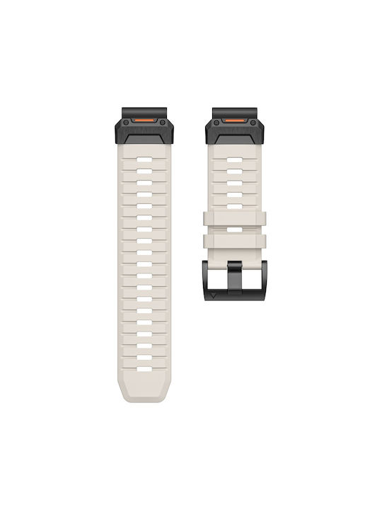Λουράκι Σιλικόνης Μπεζ (Garmin Instinct 2X)