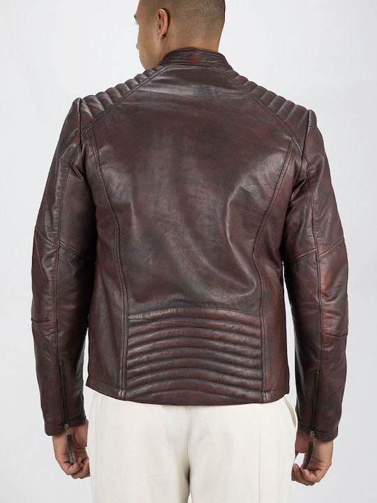 Leather Jacket Brown