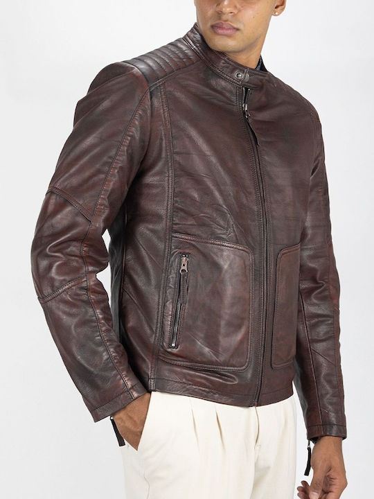 Leather Jacket Brown