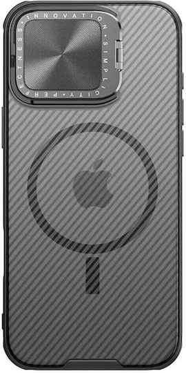 Nillkin Camshield Prop Magnetic Back Cover Transparent Black (iPhone 16 Pro Max)