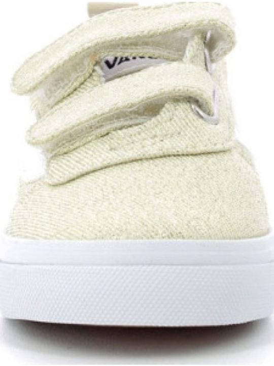 Ward V Παιδικά Sneakers με Σκρατς Χρυσά