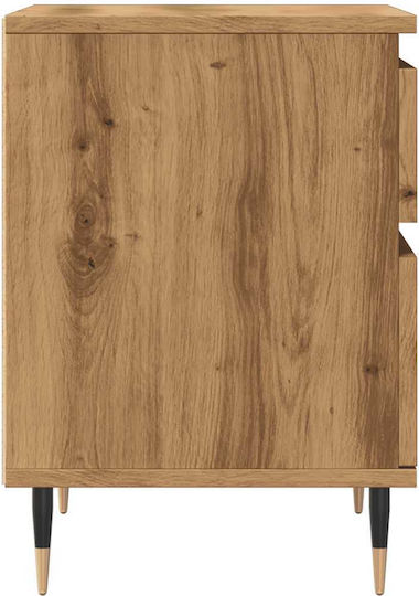 Nachttisch Metall Oaks 40x35x50cm
