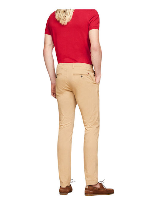 Tommy Hilfiger Bleecker Trousers Chino in Slim Fit Biege