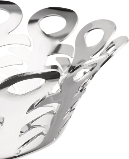Alessi Φρουτιέρα Inox Μαύρη 27x27εκ.