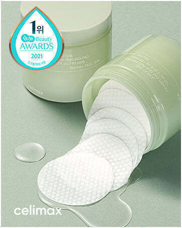 Celimax Peeling for Face & Lips in 60 Pads for Sensitive Skin