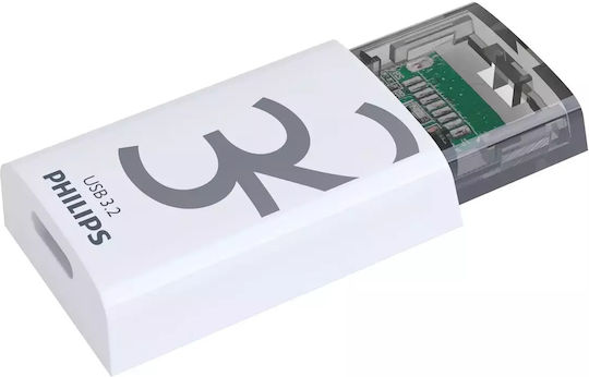 Philips Click Series Gen 1 32GB USB 3.2 Stick with connection USB-C Gray