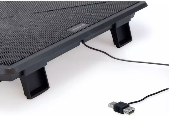 Conceptronic Thana Cooling Pad for Laptop up to 15.6" with 1 Fan and Lighting
