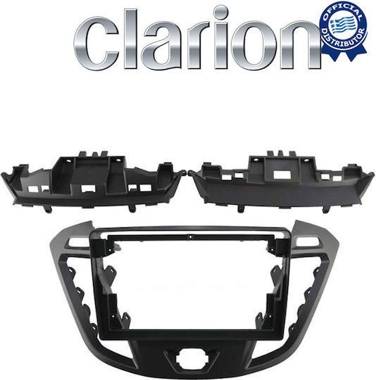 Clarion Car Audio System for Ford Transit Custom / Tourneo Custom / Tourneo 2013 (Bluetooth/USB/WiFi/GPS/Apple-Carplay/Android-Auto) with Touch Screen 9.5"