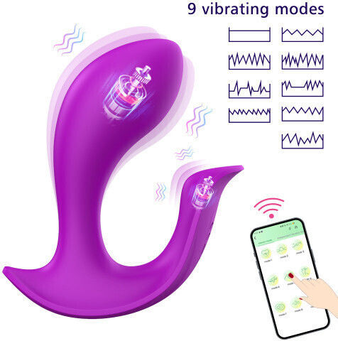 ToyBox My Secret Klitoris Vibrator mit Fernbedienung Lila