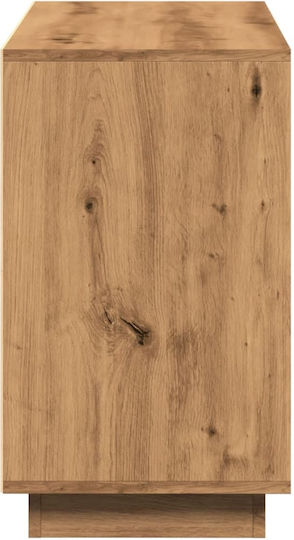 Sideboard Wooden with Drawers Coffee 102x35x60cm