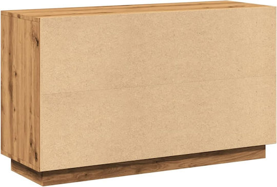 Sideboard Wooden with Drawers Coffee 102x35x60cm