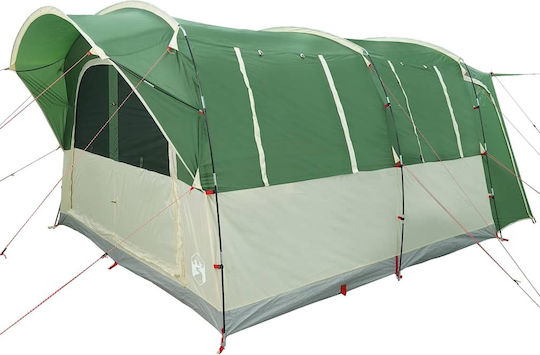 vidaXL Car Camping Tent Green for 4 People