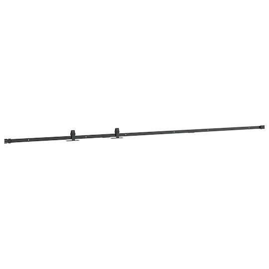 Büro-Schiebetür-Set 244 cm Kohlenstoffstahl