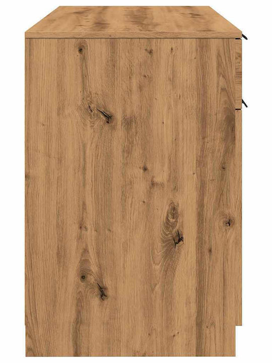 Дървено Бюро Артизан Дъб 100x50x75см